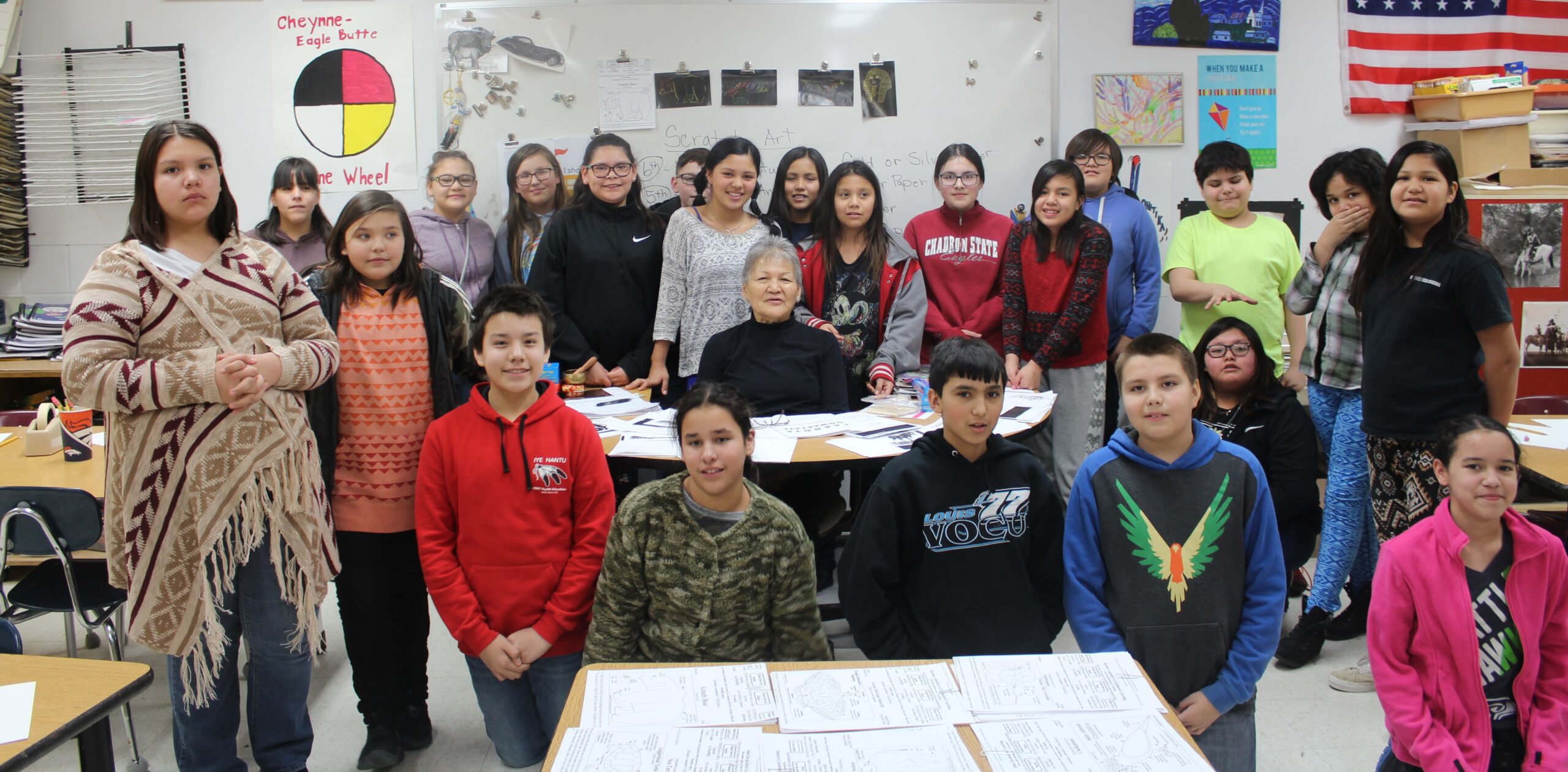 Cheyenne River children learn their history through The Keya