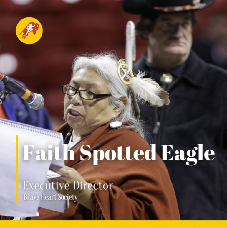 Faith Spotted Eagle Celebrating the Women of Running Strong
