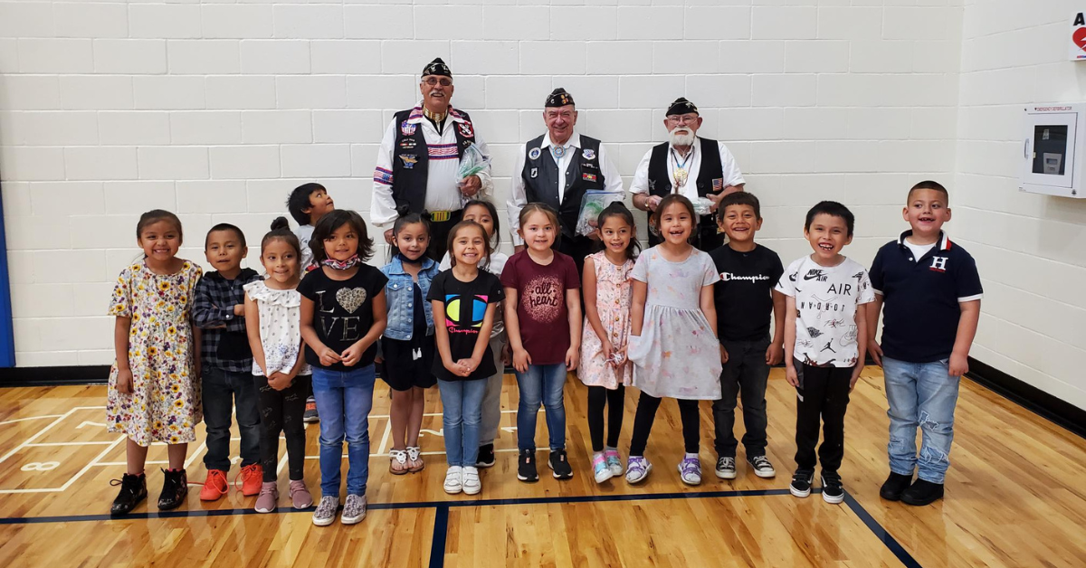 Dreamstarter Teacher LoriAnne Adams – Students make “Keys of Love for our Native Veterans”