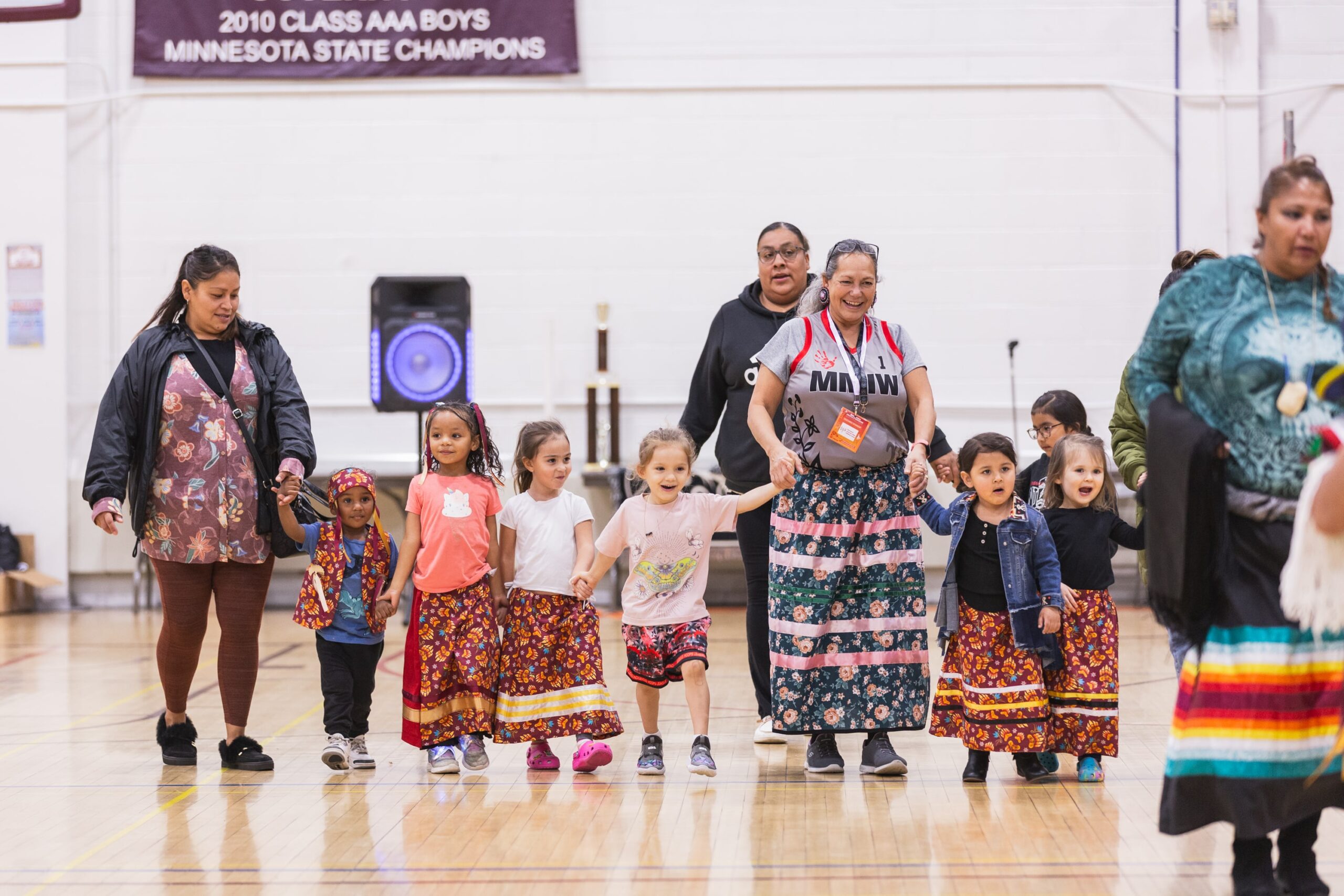 Collage of participants in the Micro-Enterprise Development 2024-2025 program by Running Strong, supporting Native-owned small businesses.