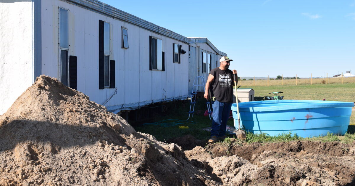 connecting a water line