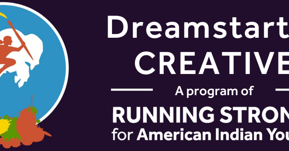 Dreamstarter Creative logo for Running Strong for American Indian Youth