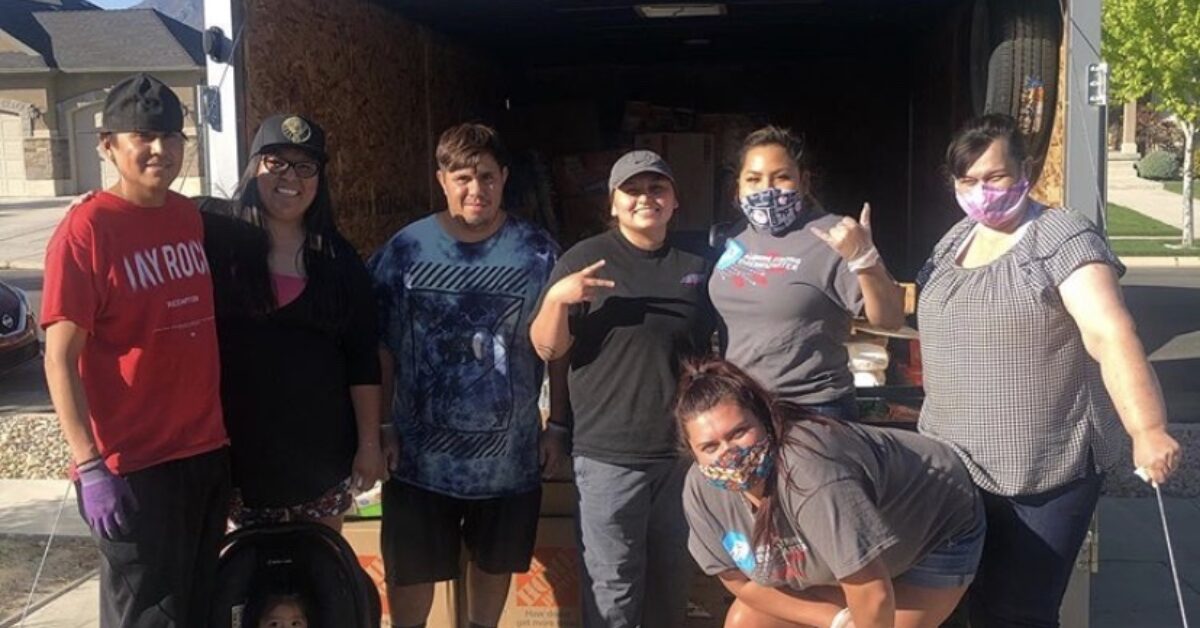 DS Rose Shakotah Food Drive Group Shot