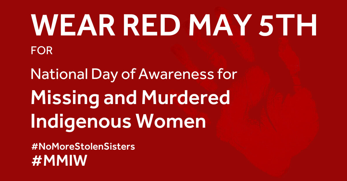 Missing or Murdered Indigenous Persons Awareness Day