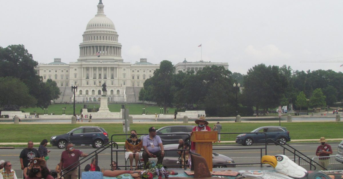 RS -- RS -- Red Road to DC Faith Spotted Eagle Speaks Capitol_3798