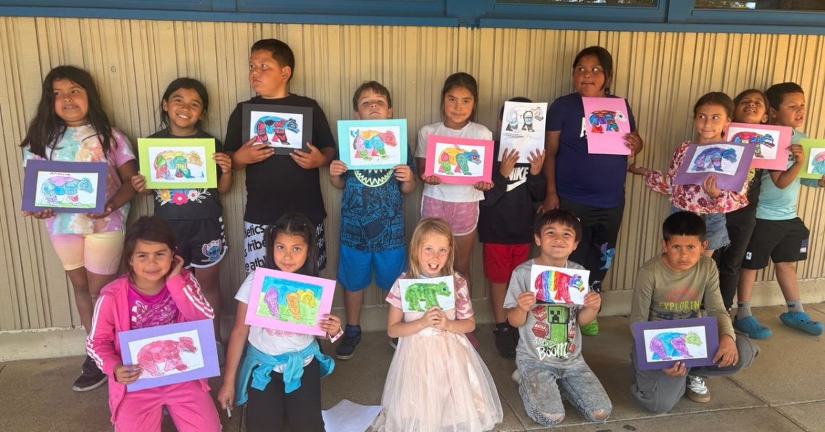 Serena Inda_Kids with art project_FY 25_Great