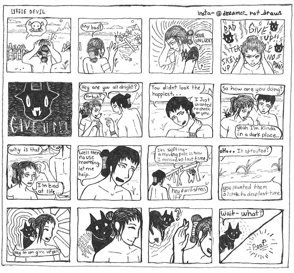 devil boy comic