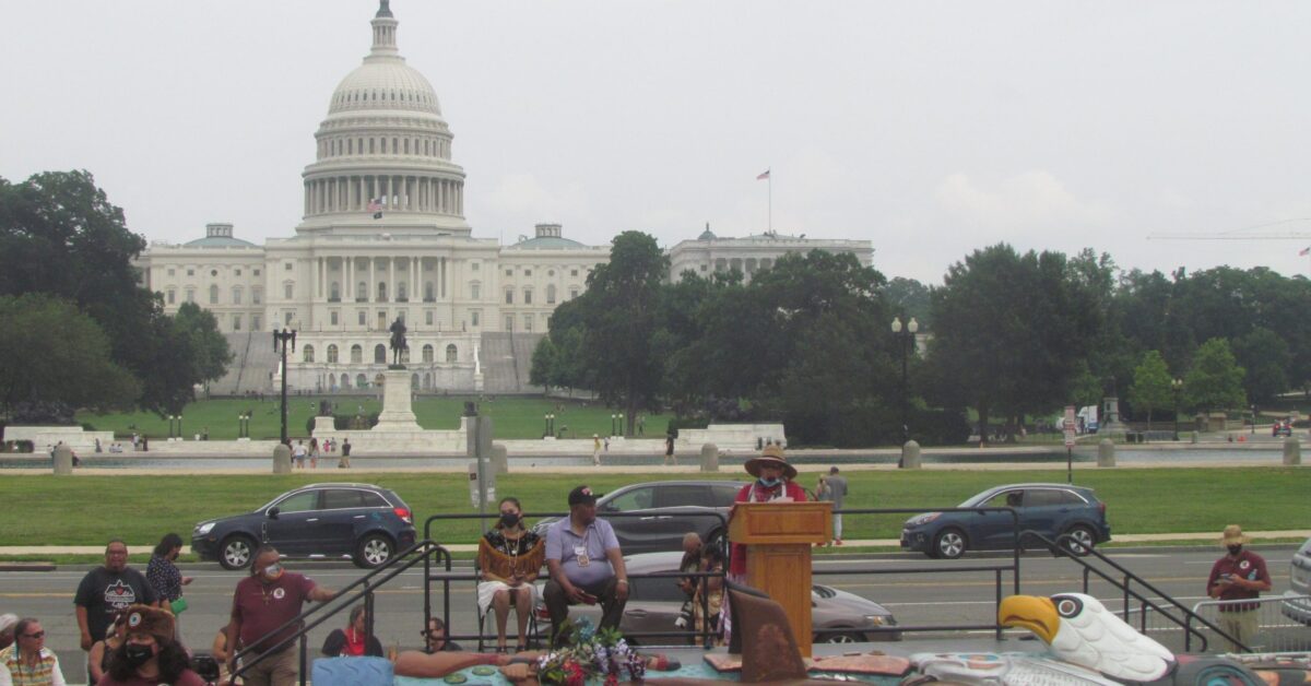 RS -- RS -- Red Road to DC Faith Spotted Eagle Speaks Capitol_3798
